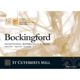 Bockingford Watercolour paper Rough 300g 36x26cm in the group Paper & Pads / Artist Pads & Paper / Watercolour Pads at Pen Store (101502)