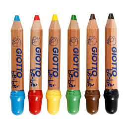 Be-bè Colouring Pencils 6-set in the group Kids / Kids' Pens / Colouring Pencils for Kids at Pen Store (101596)