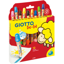 Be-bè Colouring Pencils 12-set in the group Kids / Kids' Pens / Colouring Pencils for Kids at Pen Store (101597)