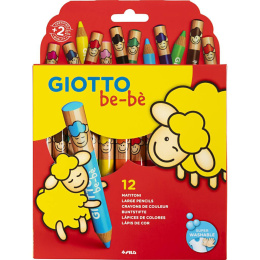 Be-bè Colouring Pencils 12-set in the group Kids / Kids' Pens / Colouring Pencils for Kids at Pen Store (101597)