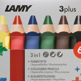 3plus 6-set in the group Kids / Kids' Pens / Colouring Pencils for Kids at Pen Store (101784)