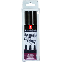 Calligrapher Pen 3-set in the group Hobby & Creativity / Calligraphy / Calligraphy Pens at Pen Store (102297)