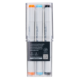 Sketch 12-set Basic in the group Pens / Artist Pens / Illustration Markers at Pen Store (103270)