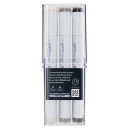 Sketch 12-set Warm Grey in the group Pens / Artist Pens / Illustration Markers at Pen Store (103503)