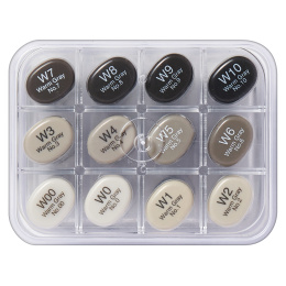 Sketch 12-set Warm Grey in the group Pens / Artist Pens / Illustration Markers at Pen Store (103503)