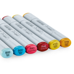 Sketch 6-pack Perfect Primaries in the group Pens / Artist Pens / Illustration Markers at Pen Store (103859)