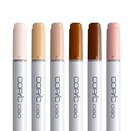 Ciao 6-packPortrait in the group Pens / Artist Pens / Illustration Markers at Pen Store (103866)