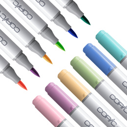 Ciao 6-pack Pastels in the group Pens / Artist Pens / Illustration Markers at Pen Store (103867)