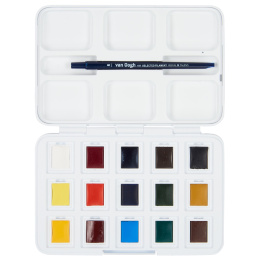 Pocket Box Water Colour - Set of 15 in the group Art Supplies / Artist colours / Watercolour Paint at Pen Store (104063)