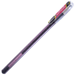 Dual Metallic Hybrid Gel Pen Black + Metallic Red in the group Pens / Writing / Gel Pens at Pen Store (104615)