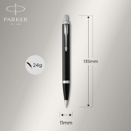 IM Black/Chrome Ballpoint in the group Pens / Fine Writing / Ballpoint Pens at Pen Store (104666)