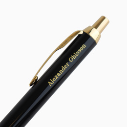 IM Black/Gold Ballpoint in the group Pens / Fine Writing / Ballpoint Pens at Pen Store (104669)