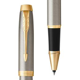 IM Brushed/Gold Rollerball in the group Pens / Fine Writing / Rollerball Pens at Pen Store (104677)