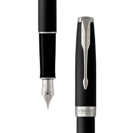 Sonnet Black/Chrome Fountain pen in the group Pens / Fine Writing / Fountain Pens at Pen Store (104803)