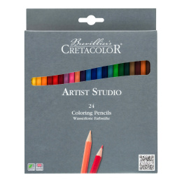 Artist Studio Colouring pencils 24-pack in the group Pens / Artist Pens / Coloured Pencils at Pen Store (105030)