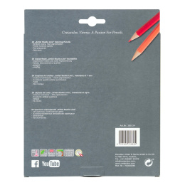 Artist Studio Colouring pencils 24-pack in the group Pens / Artist Pens / Coloured Pencils at Pen Store (105030)
