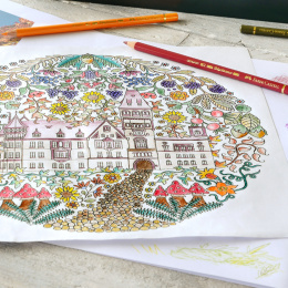 Colouring pencils Polychromos 60-set in the group Pens / Artist Pens / Coloured Pencils at Pen Store (105077)