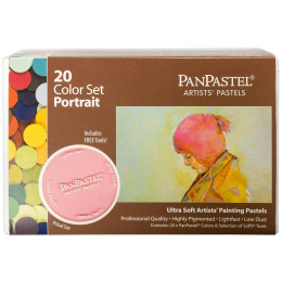 Portrait 20-set in the group Art Supplies / Artist colours / Pastels / Soft pastels at Pen Store (106068)