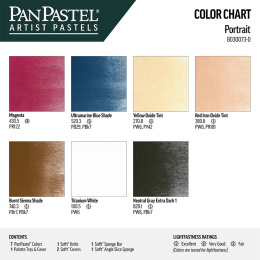 Portrait Set in the group Art Supplies / Artist colours / Pastels / Soft pastels at Pen Store (106072)