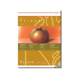 Pastell Velour Paper A4 Coloured in the group Paper & Pads / Artist Pads & Paper / Pastel Pads at Pen Store (106111)