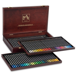 Museum Aquarelle 76-set Wooden box in the group Pens / Artist Pens / Watercolour Pencils at Pen Store (106211)