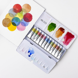 Professional Watercolour Tube 5ml 12-set in the group Art Supplies / Artist colours / Watercolour Paint / Watercolour in tube at Pen Store (106250)