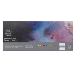 Professional Watercolour Tube 5ml 12-set in the group Art Supplies / Artist colours / Watercolour Paint / Watercolour in tube at Pen Store (106250)