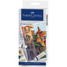Starter set oil colours 12-set in the group Art Supplies / Artist colours / Oil Paint at Pen Store (106520)