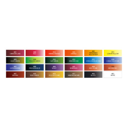 Water Colours PRO 24-set in the group Art Supplies / Artist colours / Watercolour Paint at Pen Store (107247)