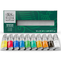 Winton Oil Colour Tube 37 ml 10-set in the group Art Supplies / Artist colours / Oil Paint at Pen Store (107256)