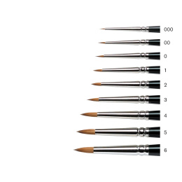 Series 7 Kolinsky Sable Brush Miniature 000 in the group Art Supplies / Brushes / Watercolour Brushes at Pen Store (107683)