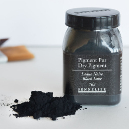 Pure Pigments (Price Group 4) Black lake 80g -D 763 in the group Art Supplies / Artist colours / Artist Pigment at Pen Store (108686)