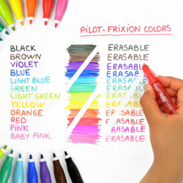 Frixion Colours 6-pack in the group Pens / Artist Pens / Felt Tip Pens at Pen Store (109336)