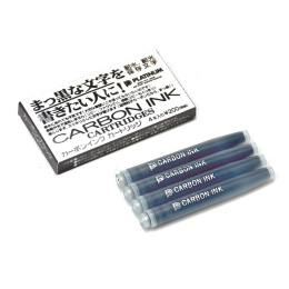 Carbon Ink Cartridge 4 pcs in the group Pens / Pen Accessories / Fountain Pen Ink / Fountain Pen Cartridges at Pen Store (109788)