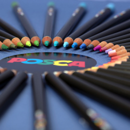 Posca Coloured Pencils - Set of 36 in the group Pens / Artist Pens / Coloured Pencils at Pen Store (110412)