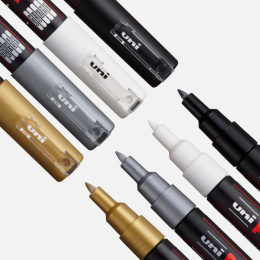 Posca PC-1MC Metallic - Set of 4 in the group Pens / Artist Pens / Illustration Markers at Pen Store (110420)