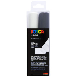 Posca PC-17K Black/White set in the group Pens / Artist Pens / Illustration Markers at Pen Store (110425)