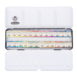 Horadam Aquarell Metal 24-set in the group Art Supplies / Artist colours / Watercolour Paint at Pen Store (110728)