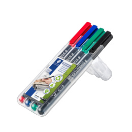 4-pack Lumocolor permanent Fine in the group Pens / Office / Markers at Pen Store (110757)