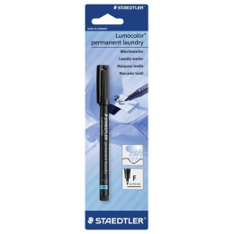 Lumocolour permanent laundry F (0.6 mm) in the group Hobby & Creativity / Paint / Fabric Markers and Dye at Pen Store (110979)