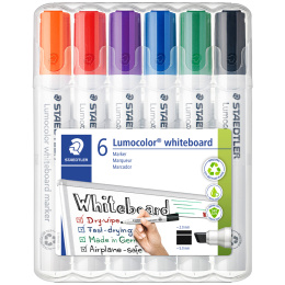 Lumocolor Whiteboard marker Chisel 6-pack in the group Pens / Office / Whiteboard Markers at Pen Store (111002)