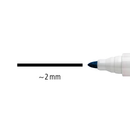 8-pack Lumocolor Whiteboard Round in the group Pens / Office / Whiteboard Markers at Pen Store (111005)