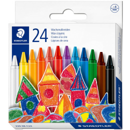 Wax crayons 24-set in the group Pens / Artist Pens / Watercolour Pencils at Pen Store (111081)