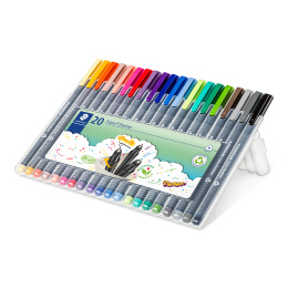 Triplus Fineliner 20-pack in the group Pens / Artist Pens / Felt Tip Pens at Pen Store (111087)