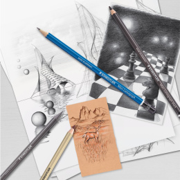 Mars Lumograph Aqua 5-pack in the group Pens / Artist Pens / Watercolour Pencils at Pen Store (111230)