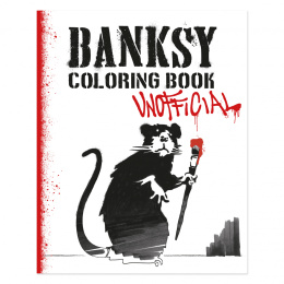 Banksy Colouring Book in the group Hobby & Creativity / Books / Adult Colouring Books at Pen Store (111783)