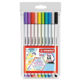 Brush 68 10-set in the group Pens / Artist Pens / Brush Pens at Pen Store (111785)