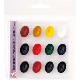 Watercolour System x 12 in the group Art Supplies / Artist colours / Watercolour Paint / Watercolour pans at Pen Store (112512)