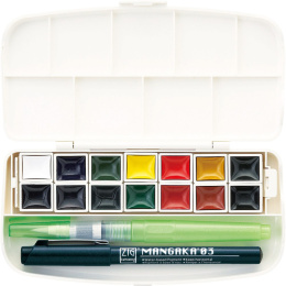 Transparent Watercolour Set x 14 in the group Art Supplies / Artist colours / Watercolour Paint / Watercolour pans at Pen Store (112513)