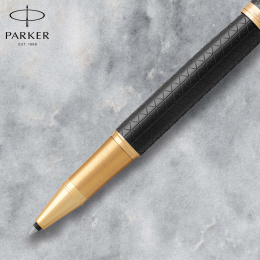 IM Premium Black/Gold Rollerball in the group Pens / Fine Writing / Rollerball Pens at Pen Store (112685)